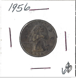 1956 Washington Quarter