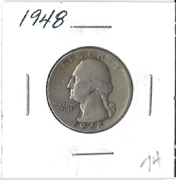 1948 Washington Quarter