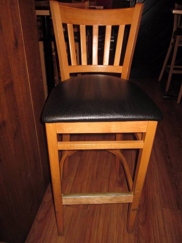 lot 129 image: High Top Table and 2 Chairs