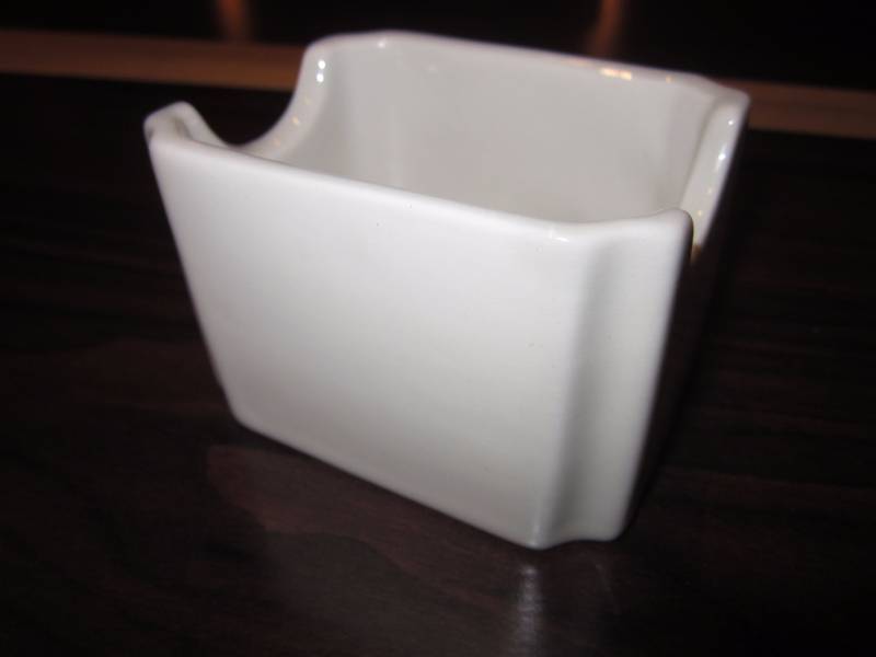 lot 161 image: Ceramic Sugar Packet Holders