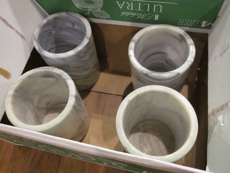 lot 184 image: Marble Wine Chillers