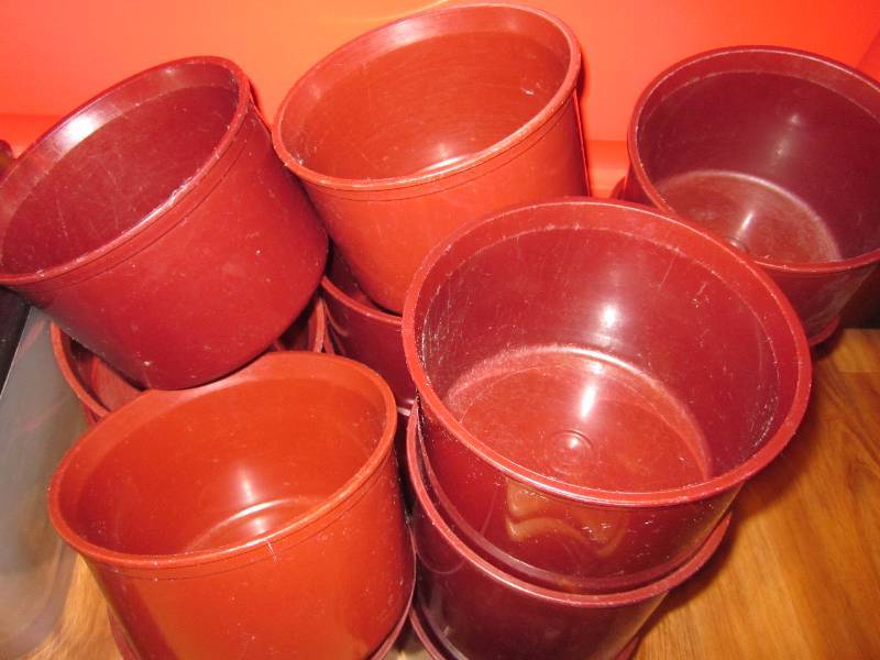 lot 239 image: Salad Bar Containers, Bread Boards, Etc.