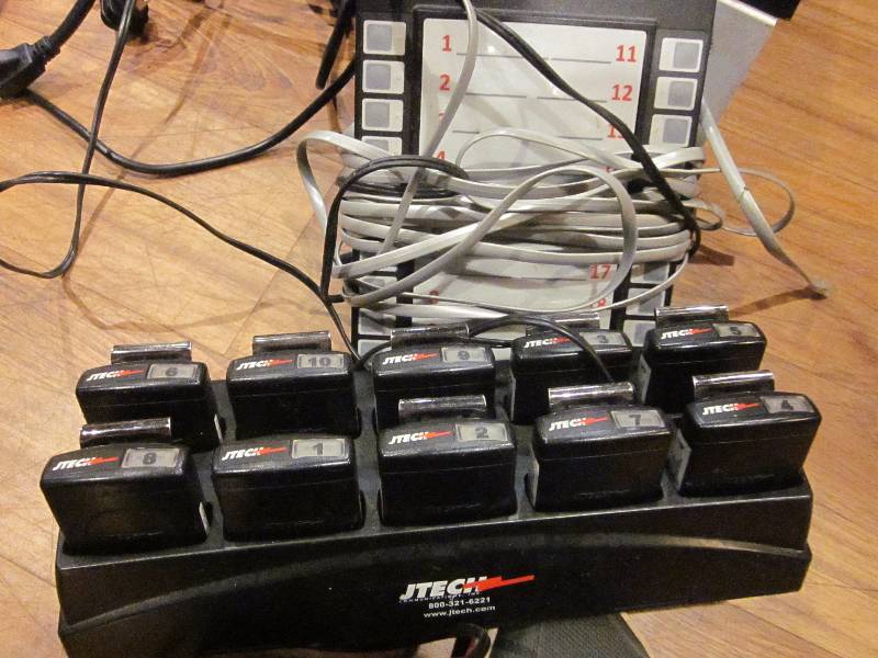 lot 243 image: Pager System, Surge Protectors, Timers, Etc.