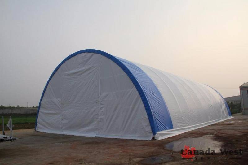 NEW 40X80X20 DOME STEEL FRAMED STORAGE BUILDING