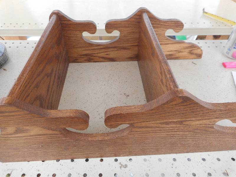 SOLID WOOD WALL SHELF