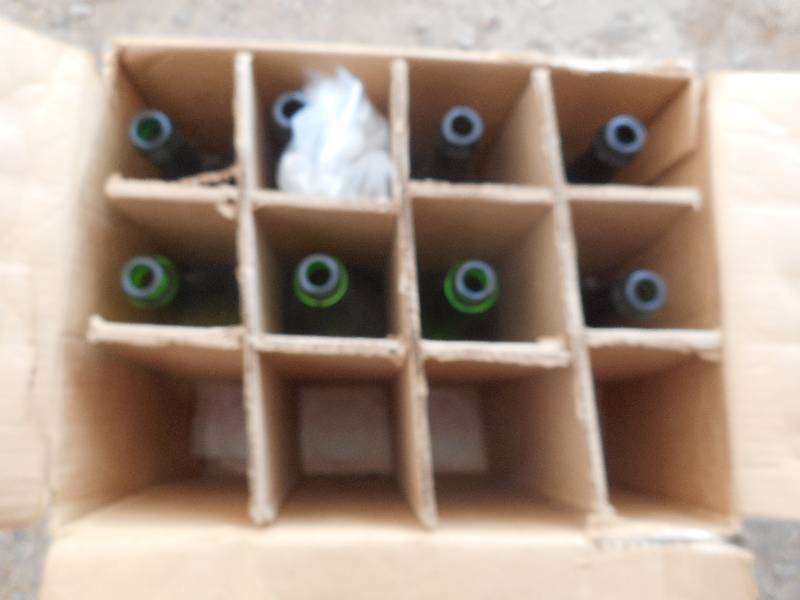 12 WINE BOTTLES