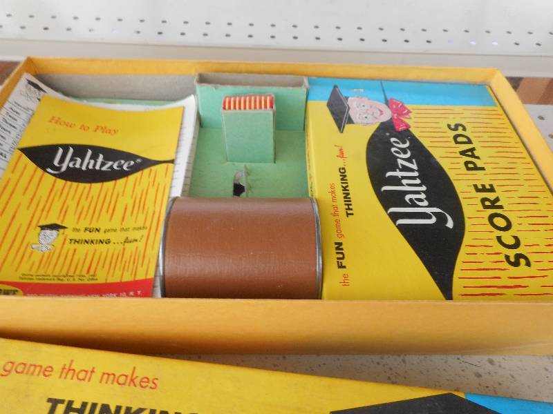 VINTAGE YATZE GAMES