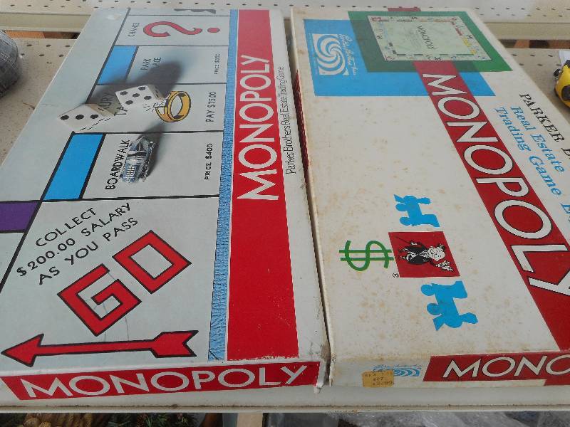 2 MONOPOLY BOARD GAMES