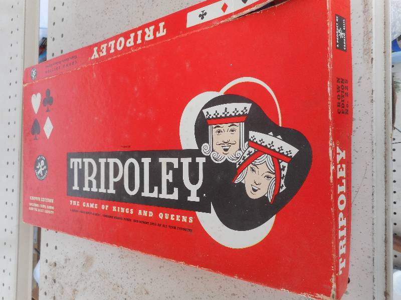 VINTAGE 1961 TRINOPOLY GAME