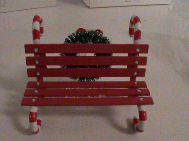 Dept. 56 - Candy Cane Bench