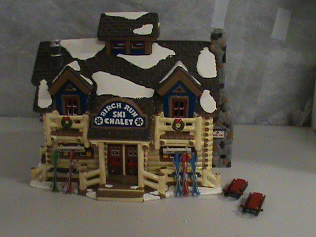 Dept. 56 - Burch Run Ski Chalet