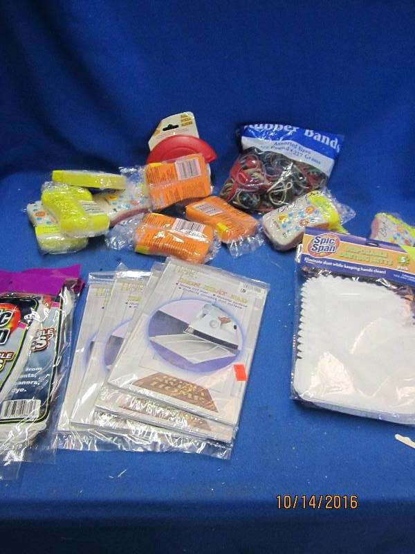 Lot of cleaning supplies...