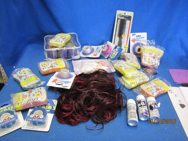 Lot of health and beauty products...