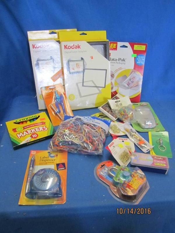 Lot of office supplies...
