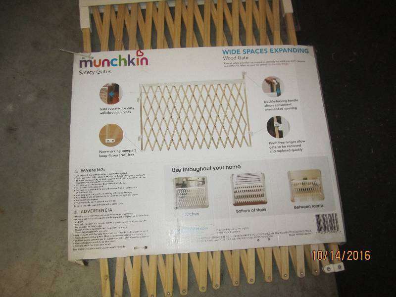 Munchkin baby gate...