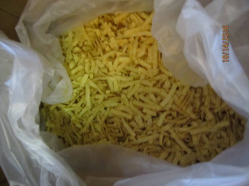 Box of tortilla strips...