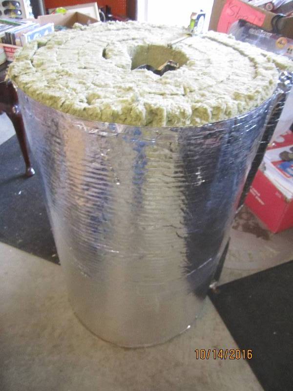 Roll of foil faced insulation...