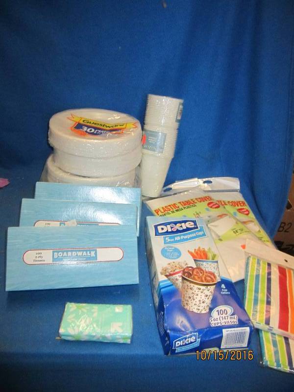 Lot of disposables...