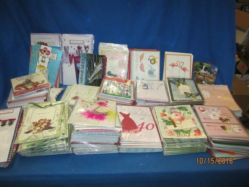 Huge lot of designer greeting cards...