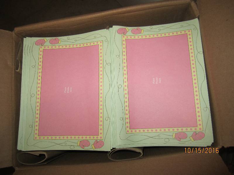Box of 900 photo greeting cards...