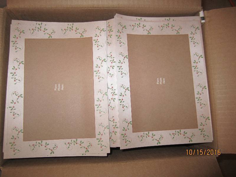 Box of 900 photo greeting cards...