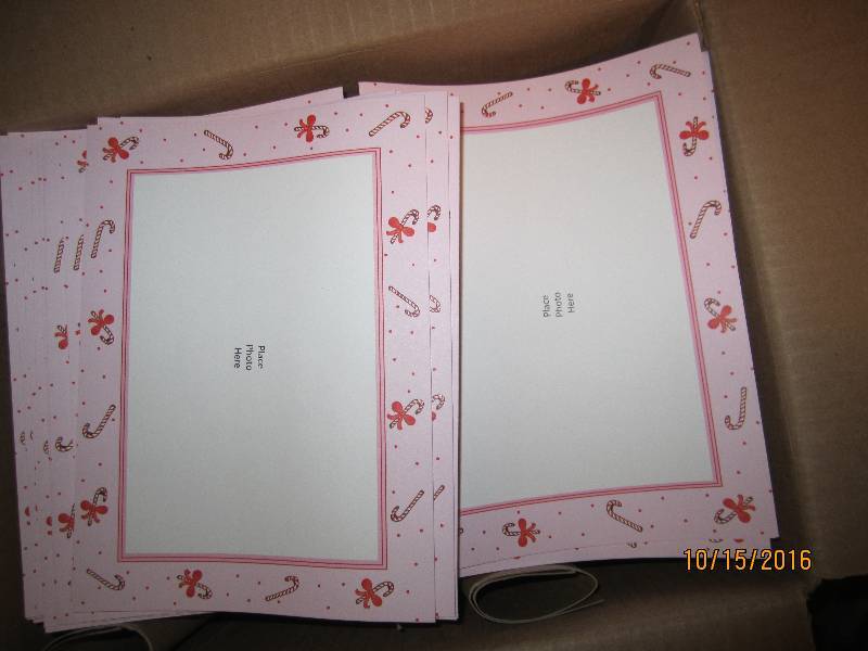 Box of 900 photo greeting cards...