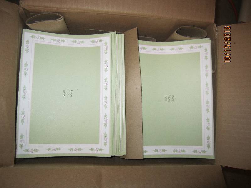 Box of 900 photo greeting cards...