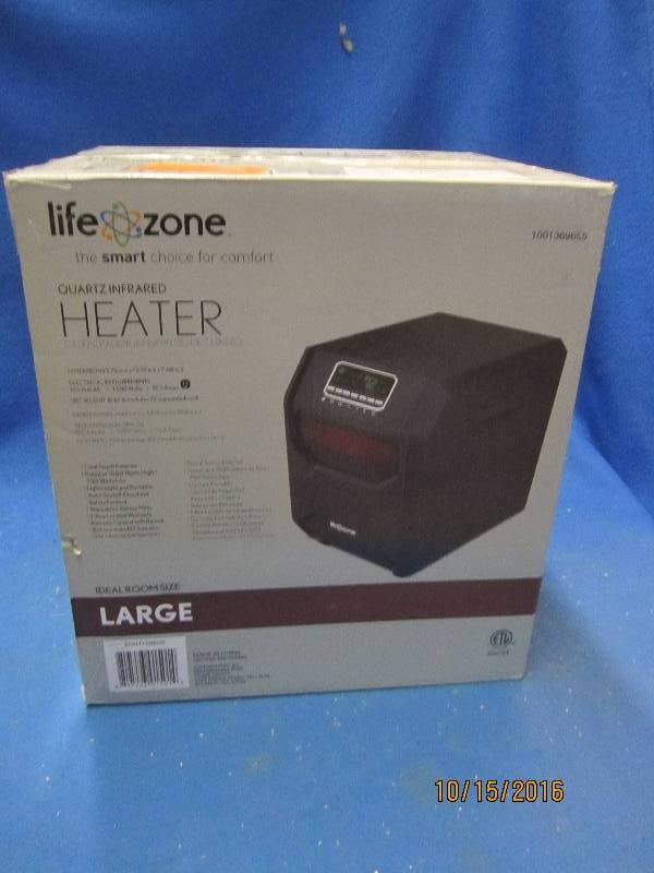 Life zone large room size heater op...