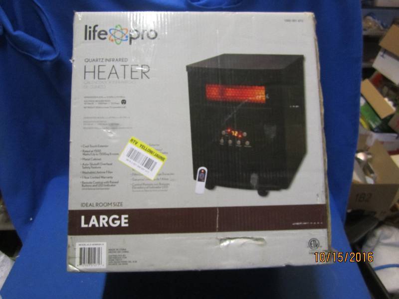 Life zone large room size heater op...