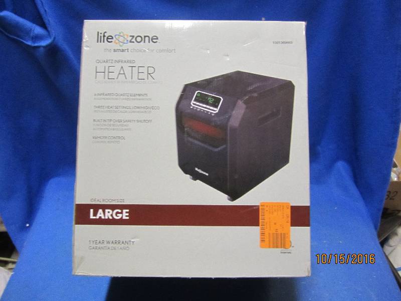 Life zone large room size heater op...