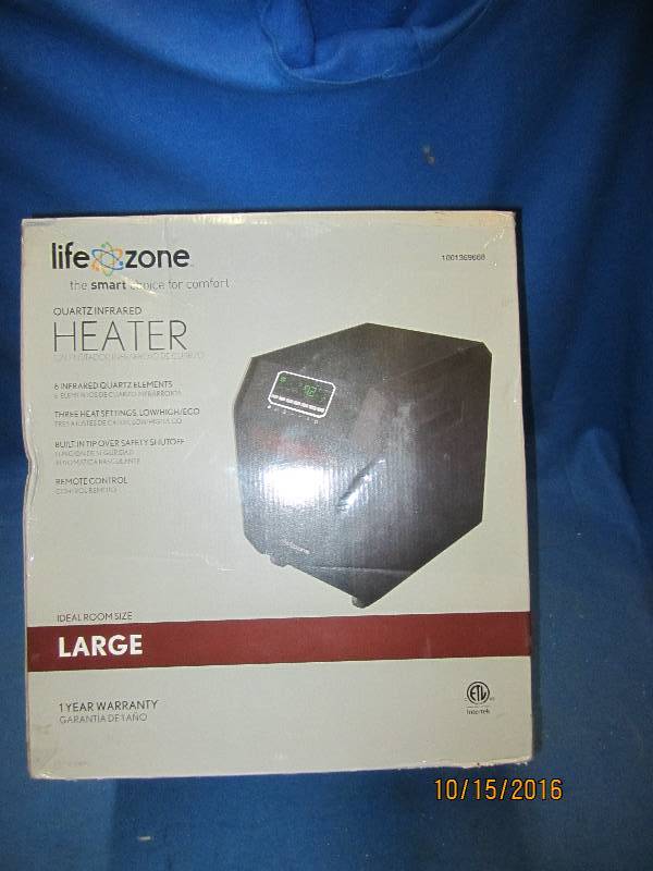 Life zone large room size heater op...