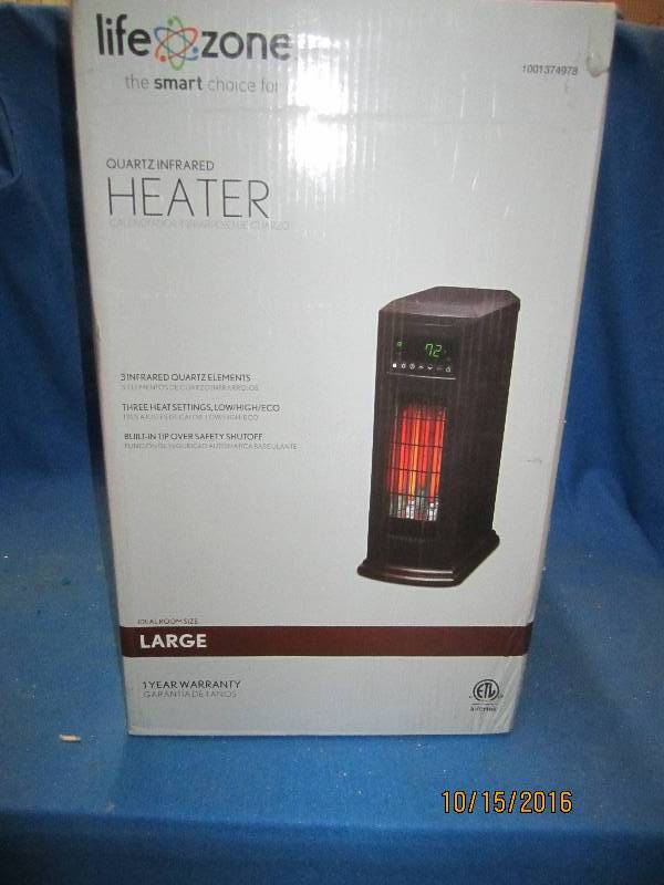 Life zone large room size heater op...