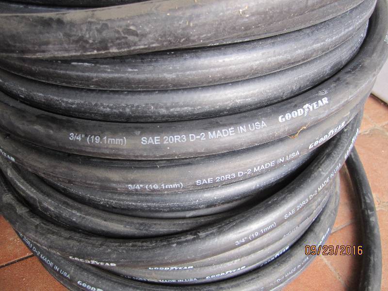 Large spool of Goodyear 34 SAE 20...