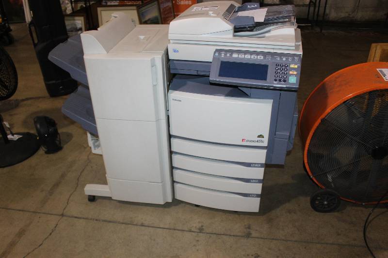 lot 61 image: Tashiba PrinterScannerFax, estudio 451c