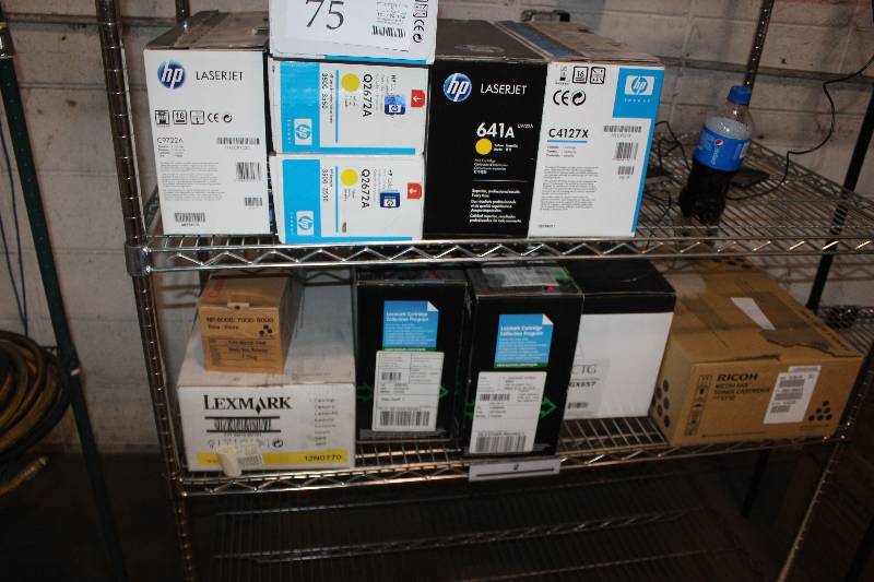 lot 75 image: Printer Toner (13 boxes)