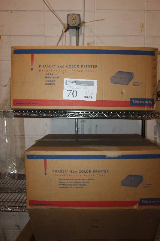 lot 70 image: Phaser 840 Color Printers (2)