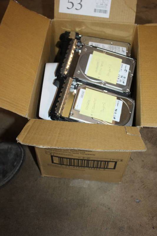 lot 53 image: Seagate Cheetah 10K.7, #ST3146707LC, 146gb x 3, Ultra U320 SCSI Drive