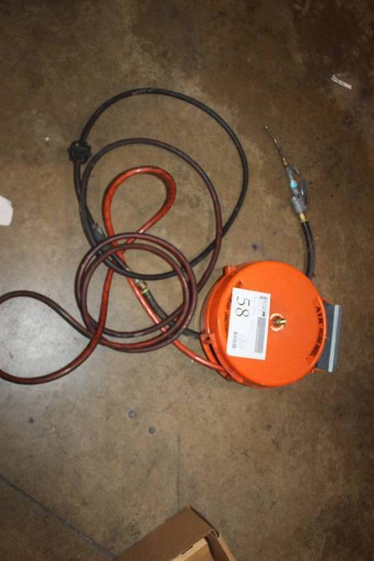 lot 58 image: Air Hose Reel