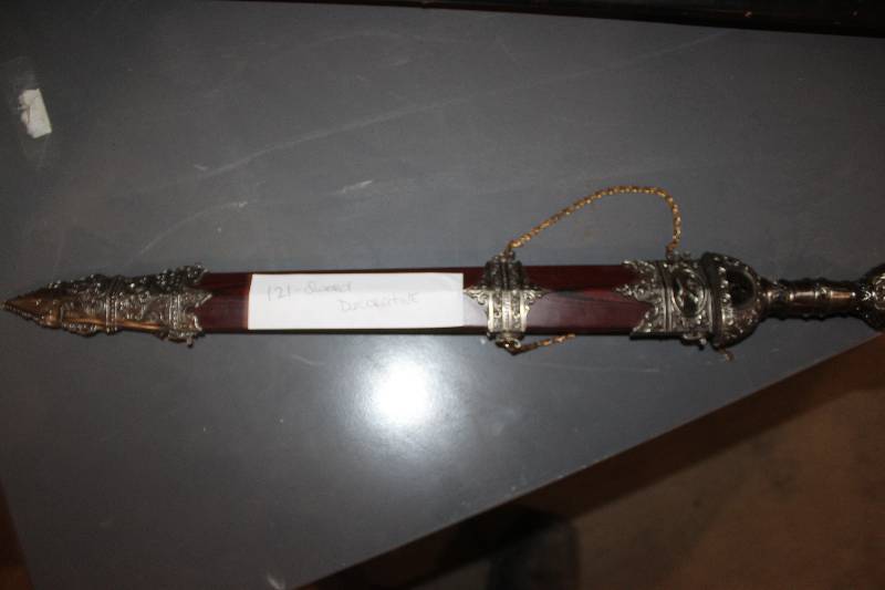 lot 121 image: Sword, Decoative