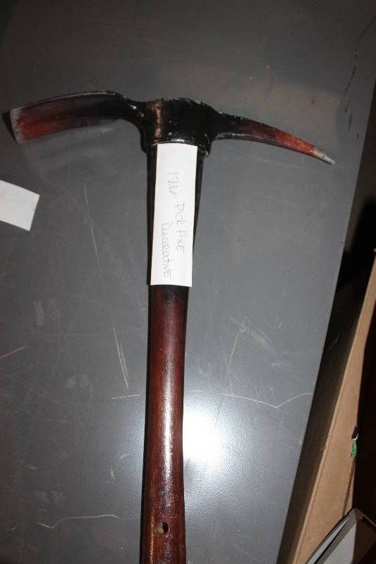 lot 126 image: Pick Axe, Decorative