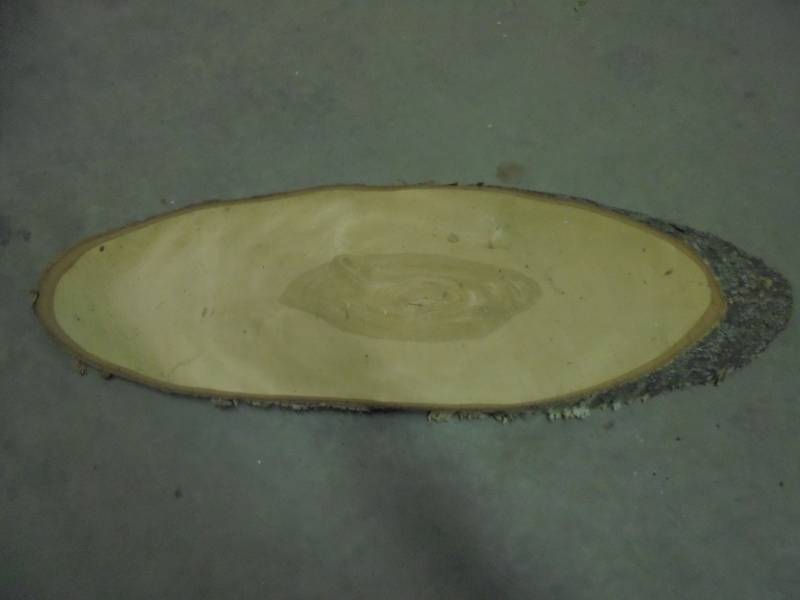 Cut Slab of Birch Wood, 12x40x1.5