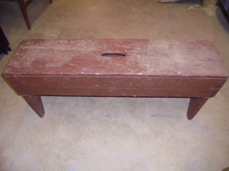 Wood Bench, 17x39x9
