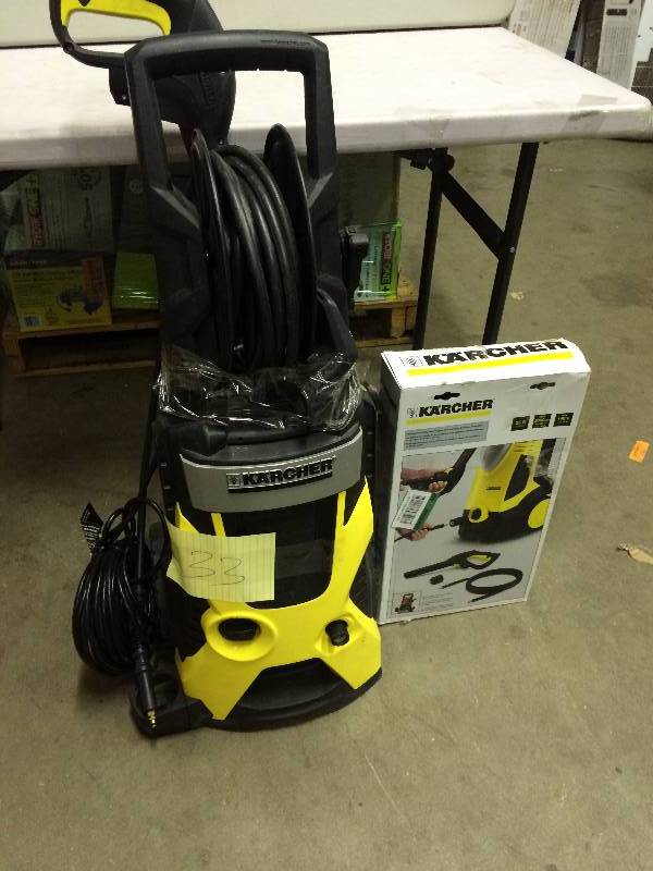 lot 33 image: Karcher K5 2,000 psi 1.4 GPM Electric Pressure Washer used in working conditions