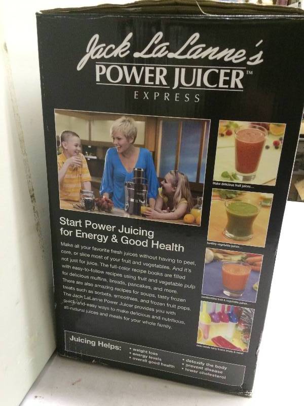 lot 50 image: Jack Lalanne Powerjuicer in like new working conditions