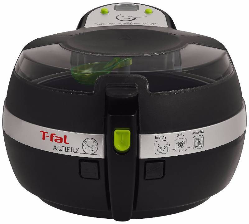 lot 82 image: T-fal FZ7002 ActiFry Low-Fat Healthy AirFryer Dishwasher Safe Multi-Cooker, 2.2-Pound, Black Never used