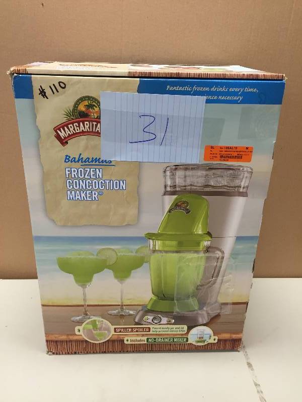 lot 31 image: Margaritaville Bahamas Frozen Concoction Maker New