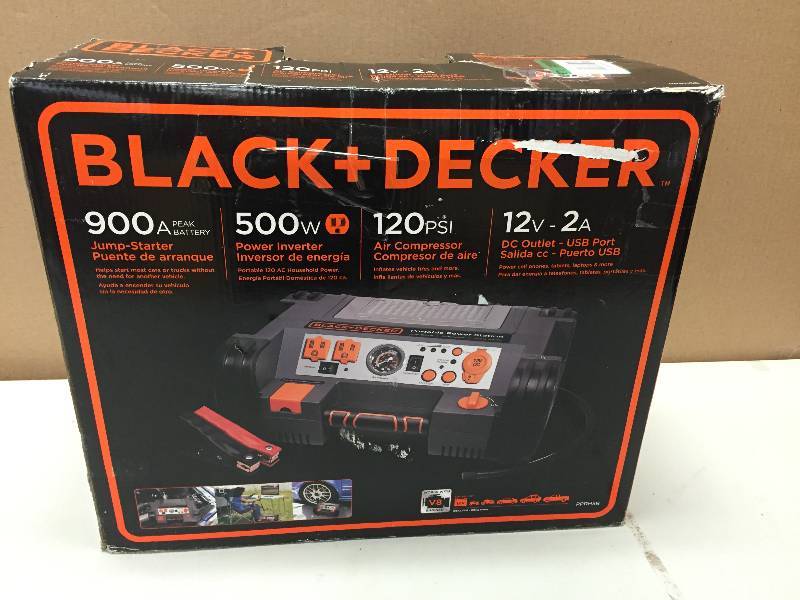 lot 46 image: Black and Decker Portable power Station