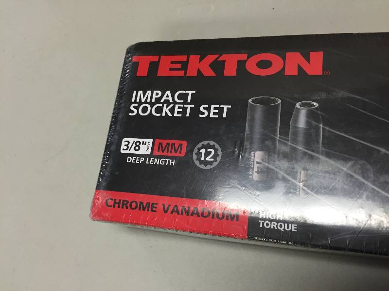 lot 54 image: Tekton Impact Socket Set Brand New