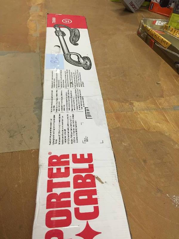 lot 82 image: Porter Cable Drywall Sander with Dust Collection (Tool-Only) Stock and actual photos used to display item