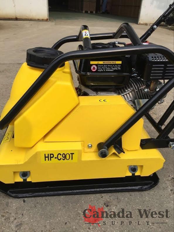 NEW PLATE COMPACTOR 6.5 HP WITH TANK HPC95